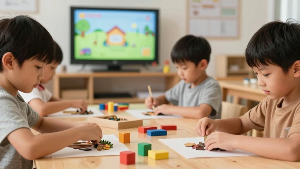 active hands on learning over screens