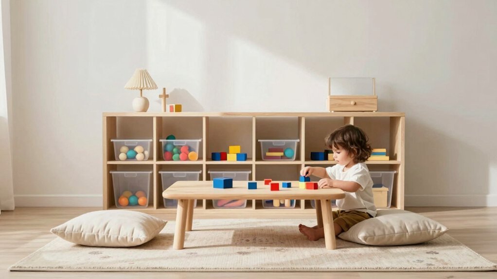 child friendly labeled activity based organization