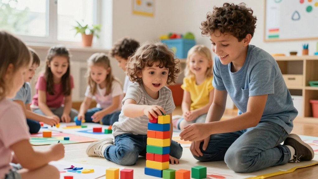 cooperative mixed age imaginative play