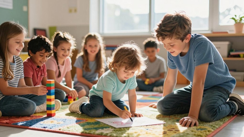 cross age friendships via shared play