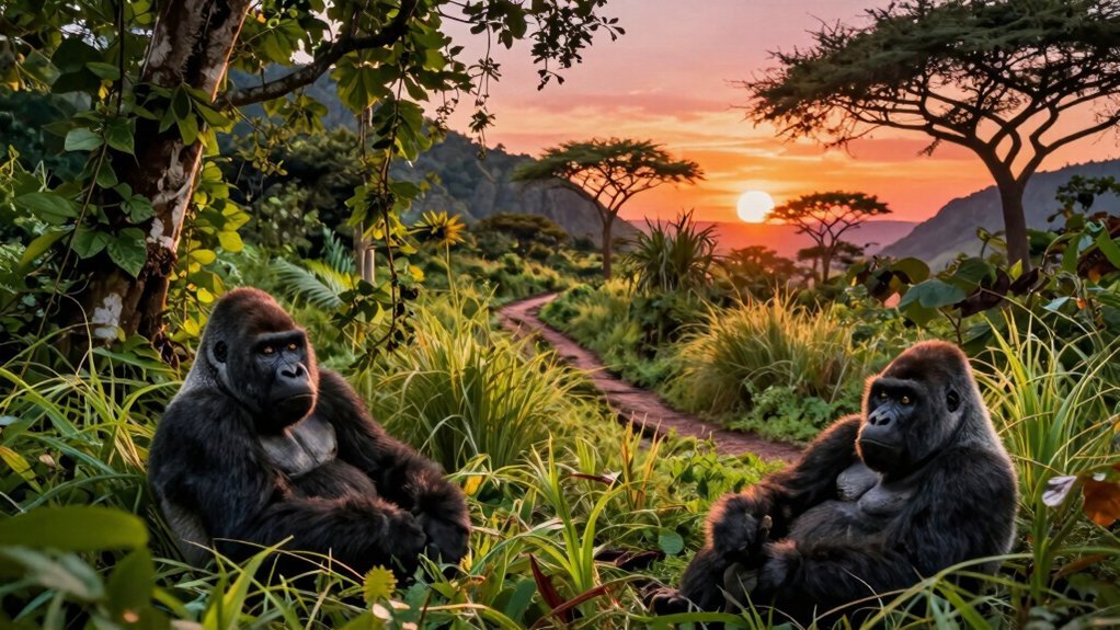 gorilla trekking funds conservation