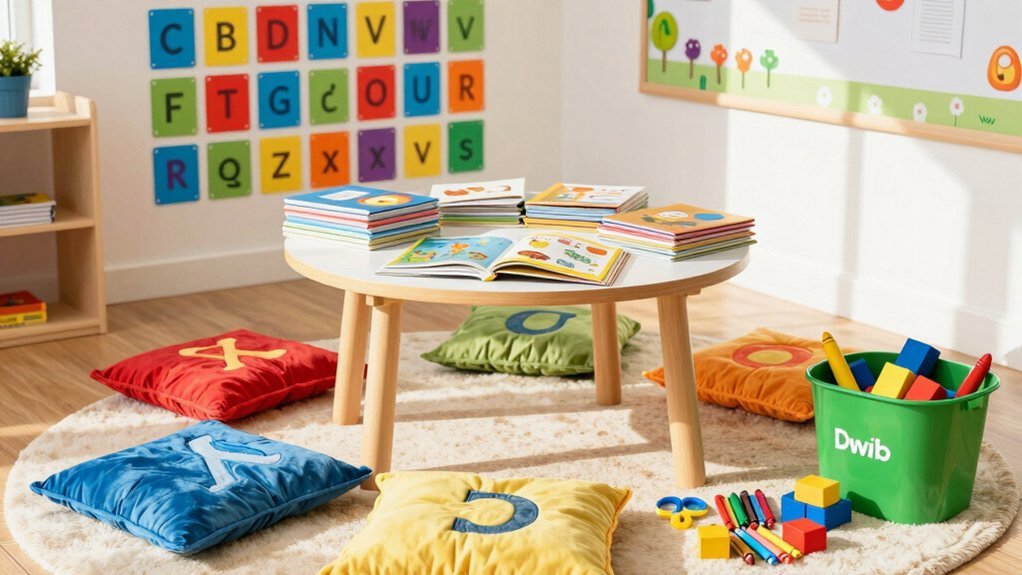 independent literacy through arranged environment