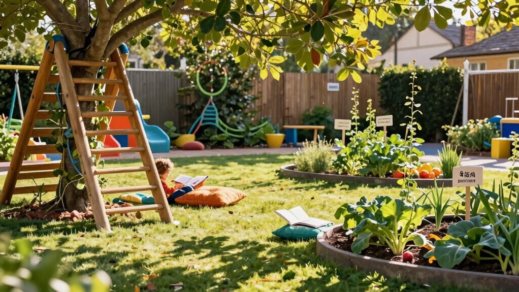 independent outdoor exploration spaces for learning