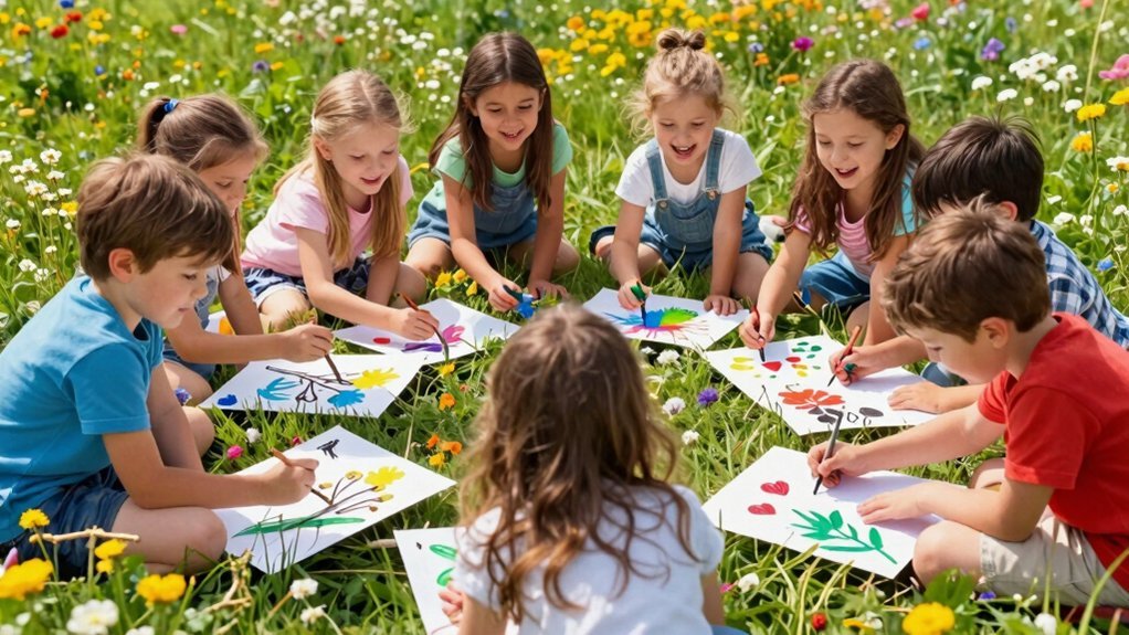 kids lead art reveals inner world