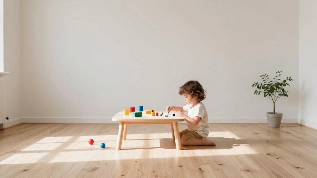 minimalist spaces encourage independent exploration