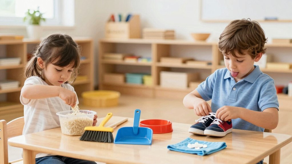 montessori activities build independence skills