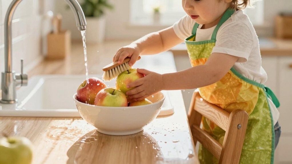 montessori washing produces independent responsibility