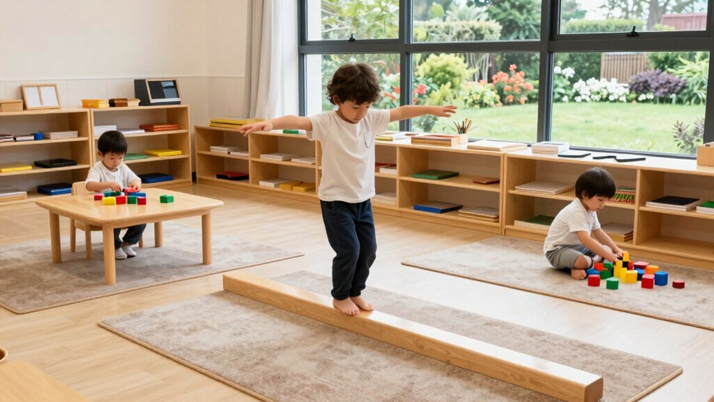 movement based focus through structured activities