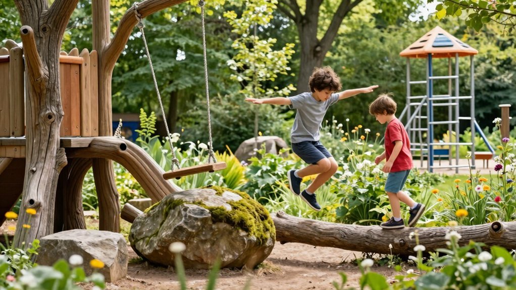 natural settings boost coordinated movement