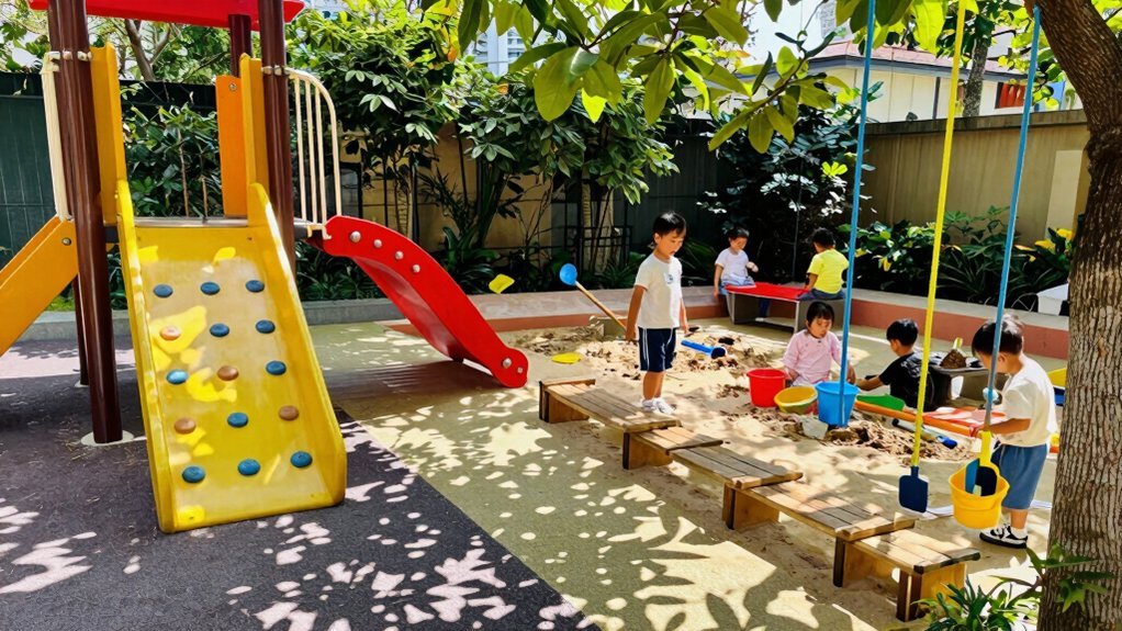 outdoor gross motor discovery stations