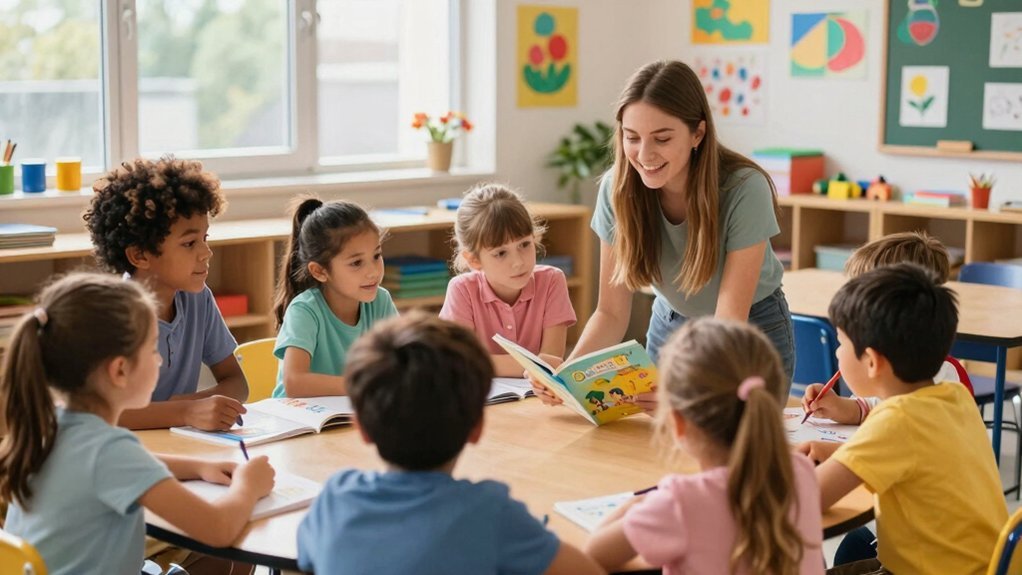 peer age interaction accelerates vocabulary growth