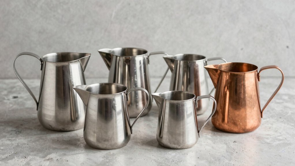 real metal pitchers for pouring practice 2026