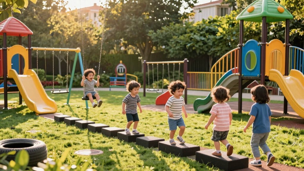 spaces enabling gross motor growth