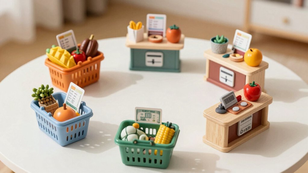 top 5 grocery shopping role play materials