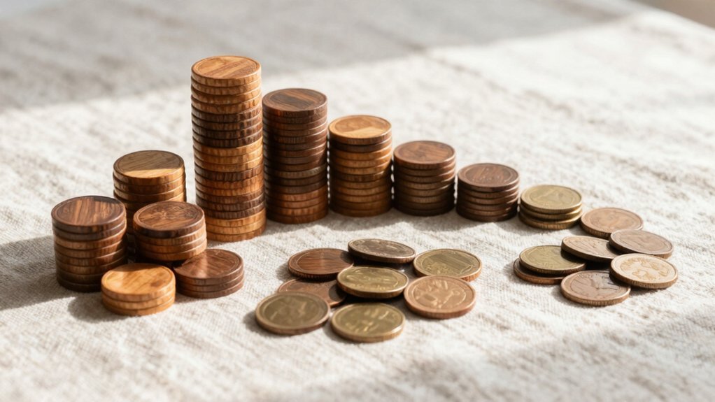10 Best Natural Wooden Coins for Sorting and Stacking Play in 2026
