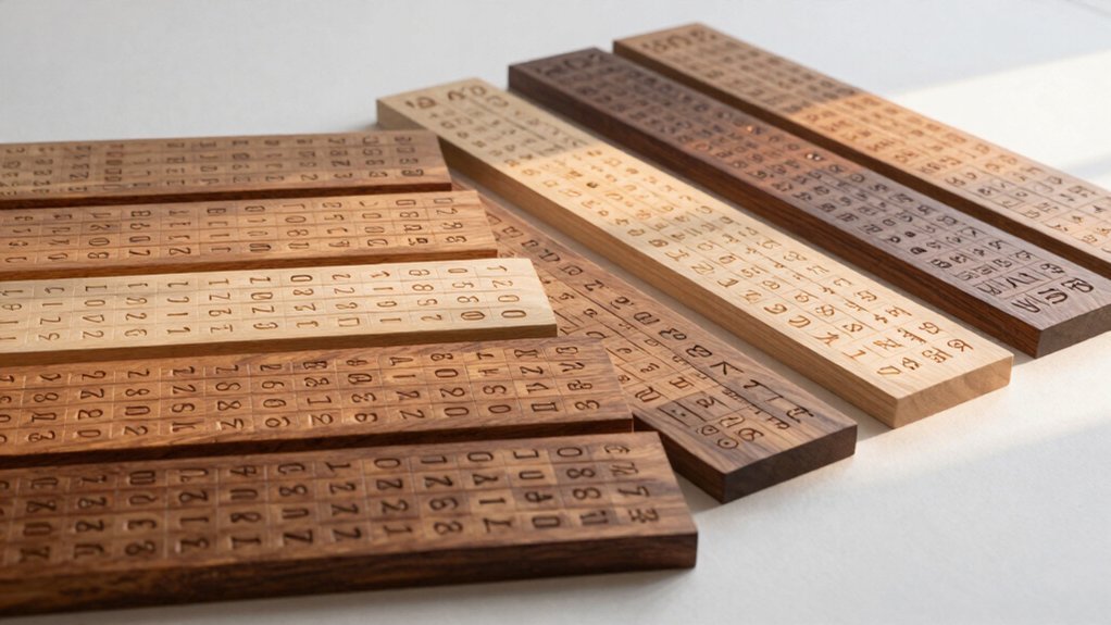 wooden hundred boards for patterns