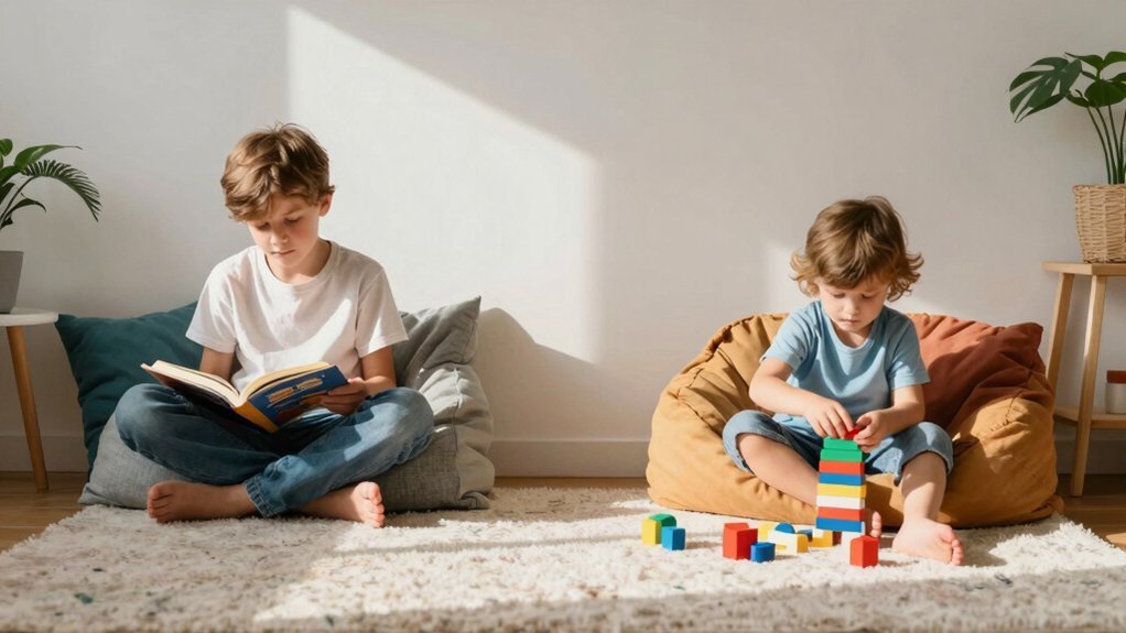 age appropriate space away time out setup