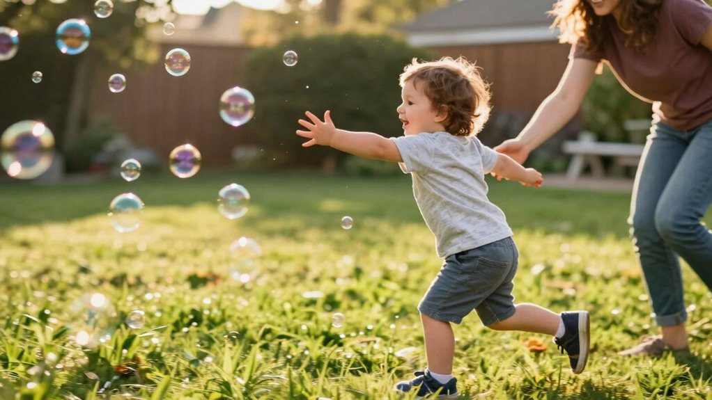 bubble chase boosts motor coordination