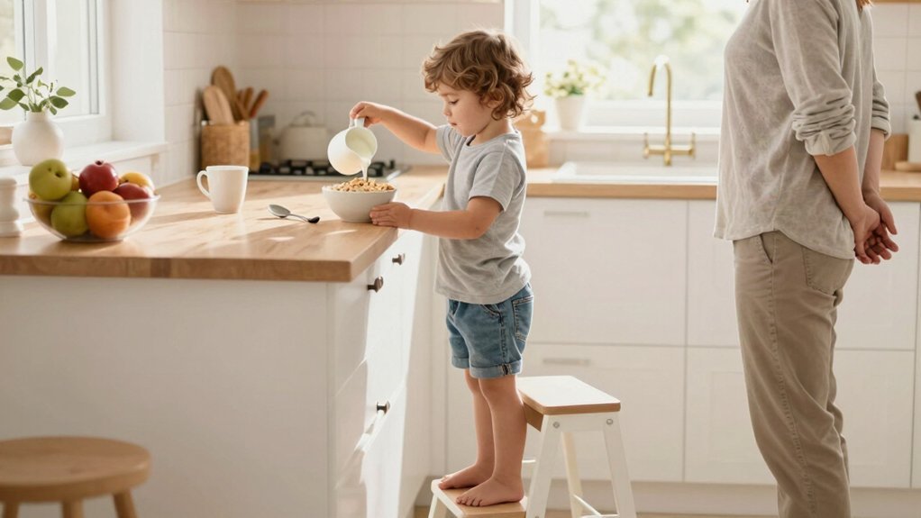 choice rich tasks foster independent routines