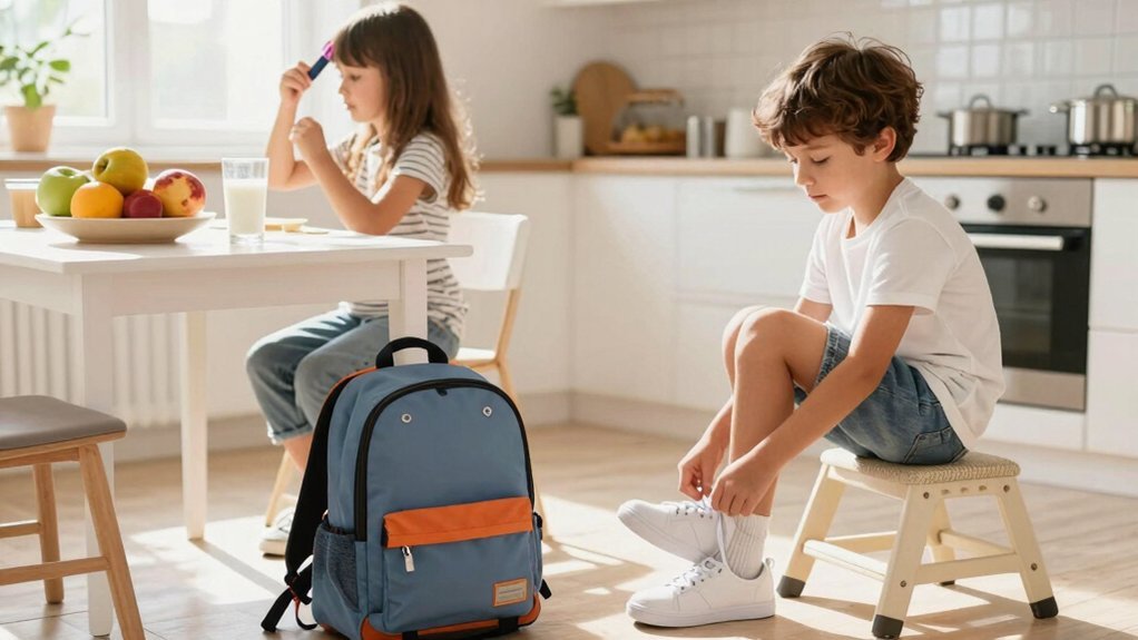 daily self care skills for independent kids