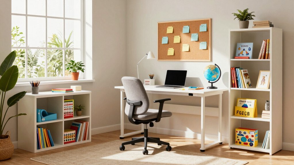 dedicated distraction free study space