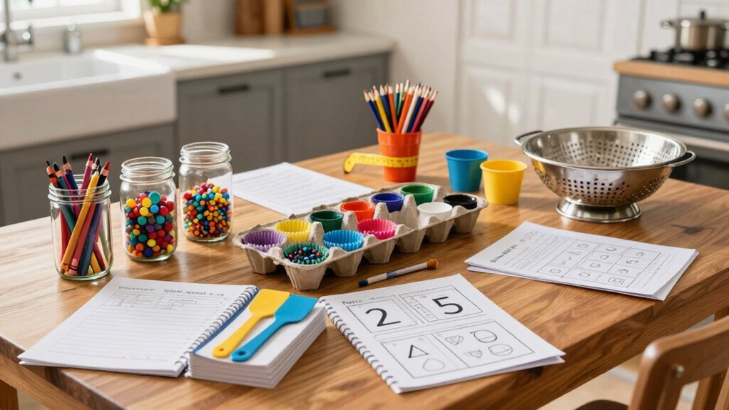 diy kitchen to homeschool supplies