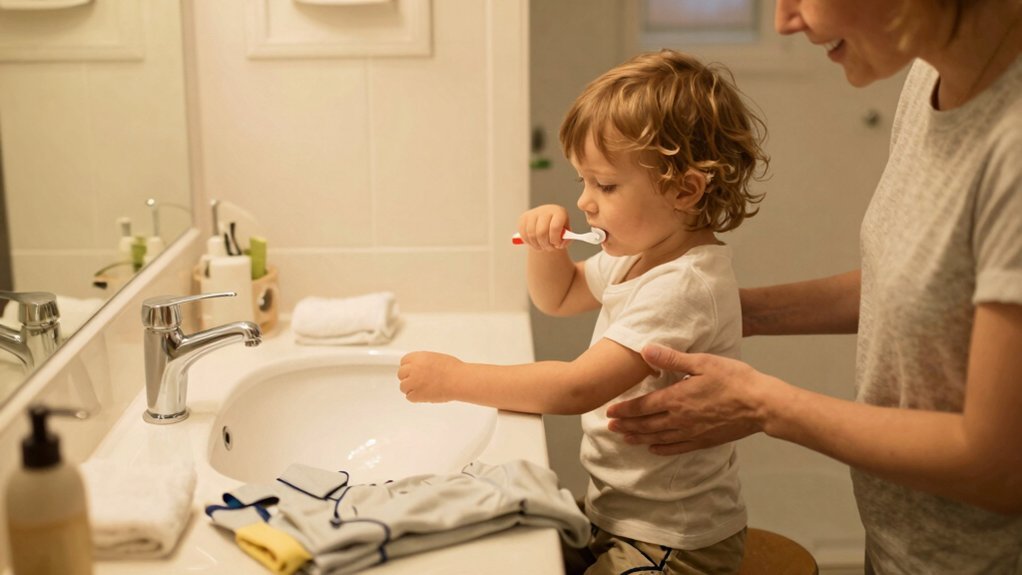 evening self care independence checklist