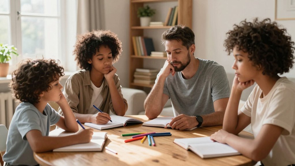 family journaling for peaceful conflict resolution