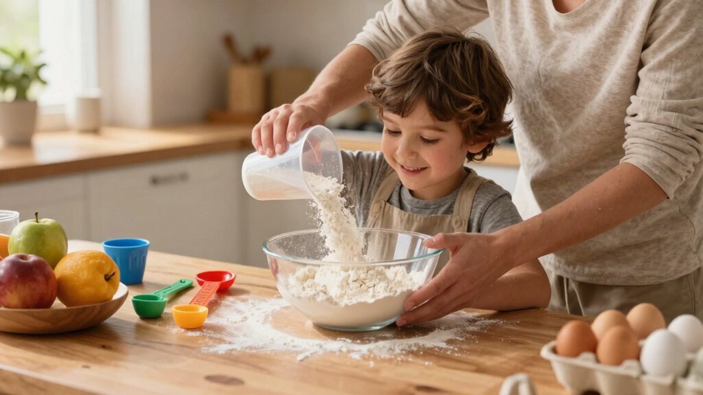 hands on kitchen fractions and measurement
