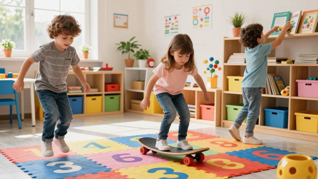 kids shift during learning