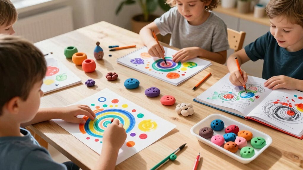 kids write and illustrate symbolic stories
