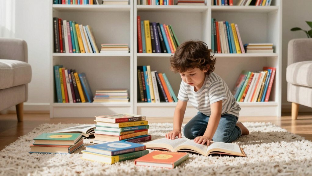 leaving book on floor harms search time