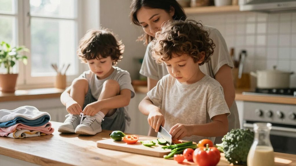 life skills foster independence in children