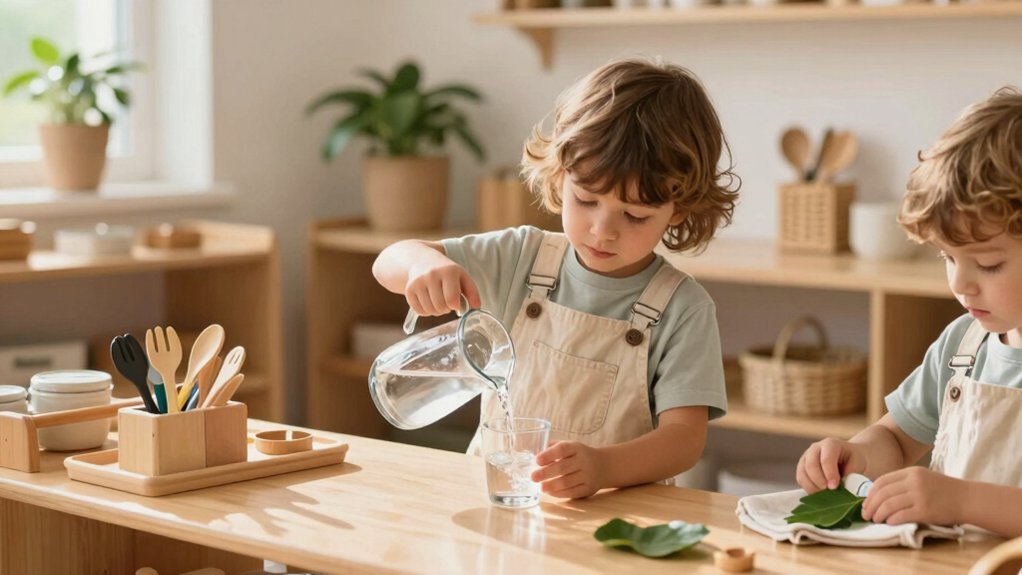 montessori fosters early practical independence