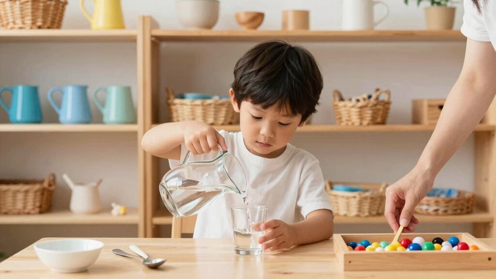 montessori practical life activities teach independence