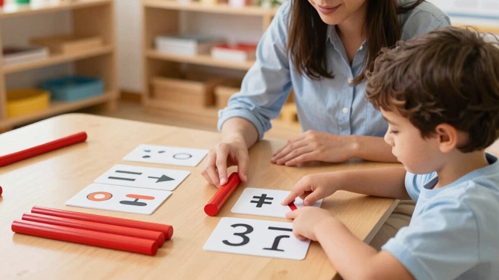 montessori three period lesson steps