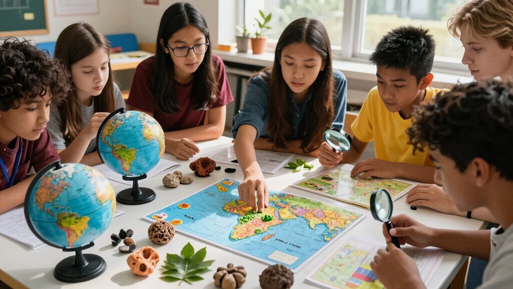 multi sensory geography lesson design