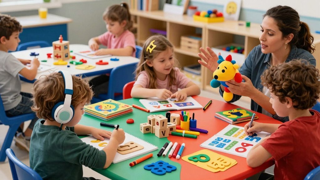 multi sensory techniques for language development