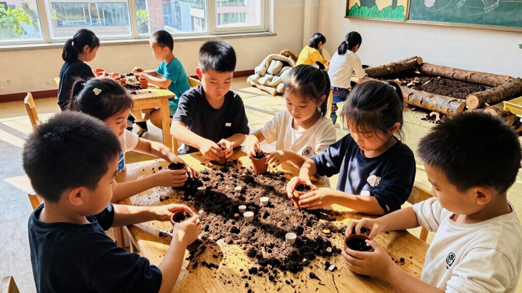 natural work rhythms aid child development