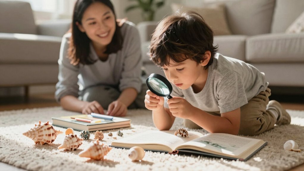 observing and logging child curiosity