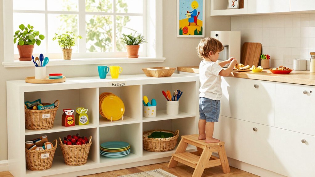 How to Organize Your Kitchen for Independent Children