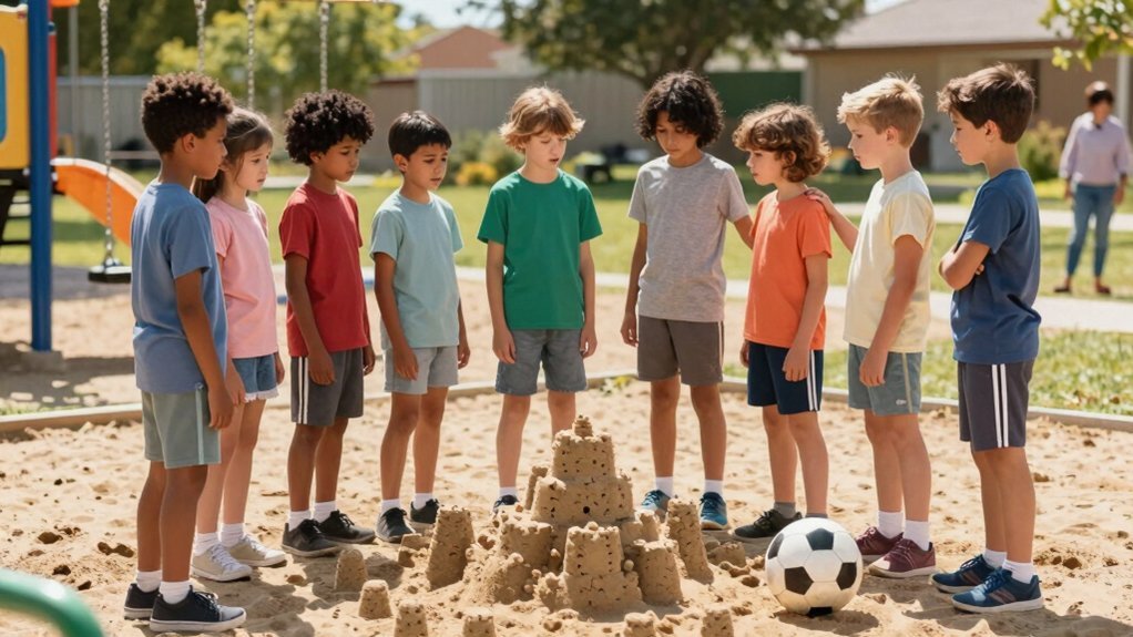 playground conflicts teach peaceful resolution