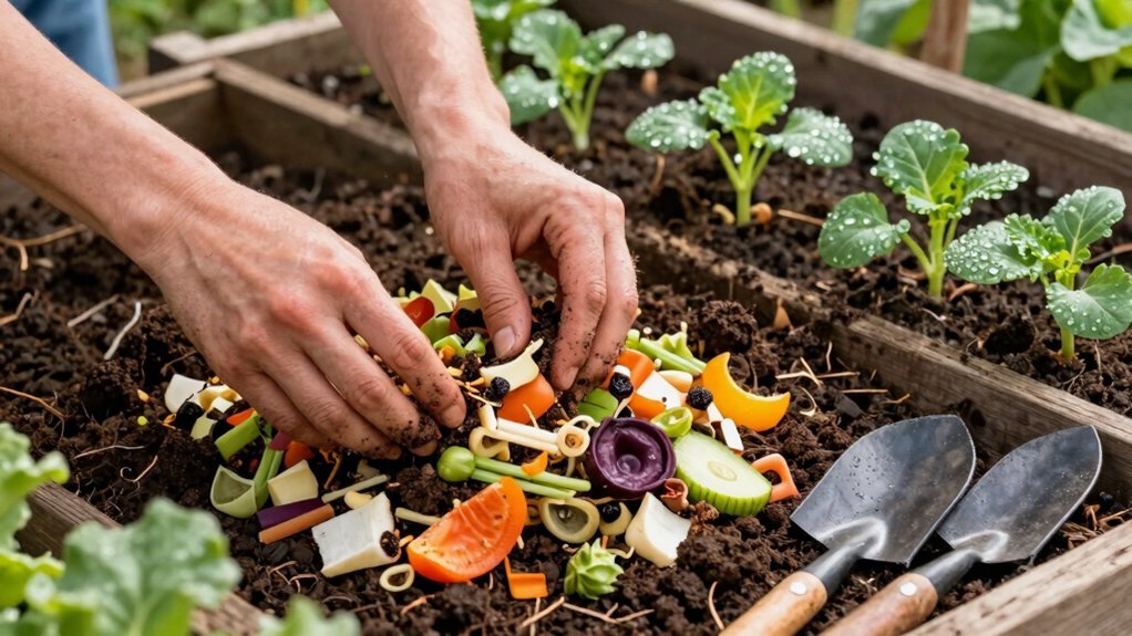 pot gardening teaches sustainable cycles