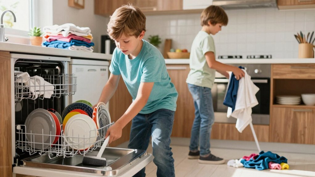 pre teen household skill sets