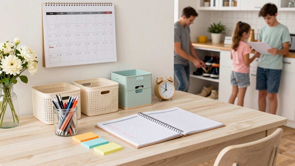 predictable routines through organization