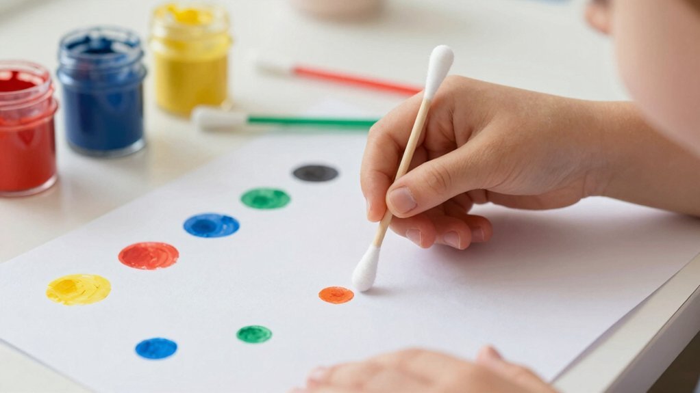 q tip dot to dot tracing skills