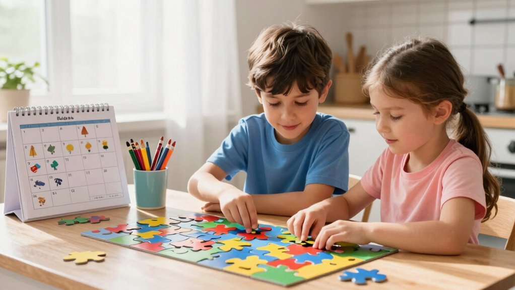 routines enhance kids problem solving skills