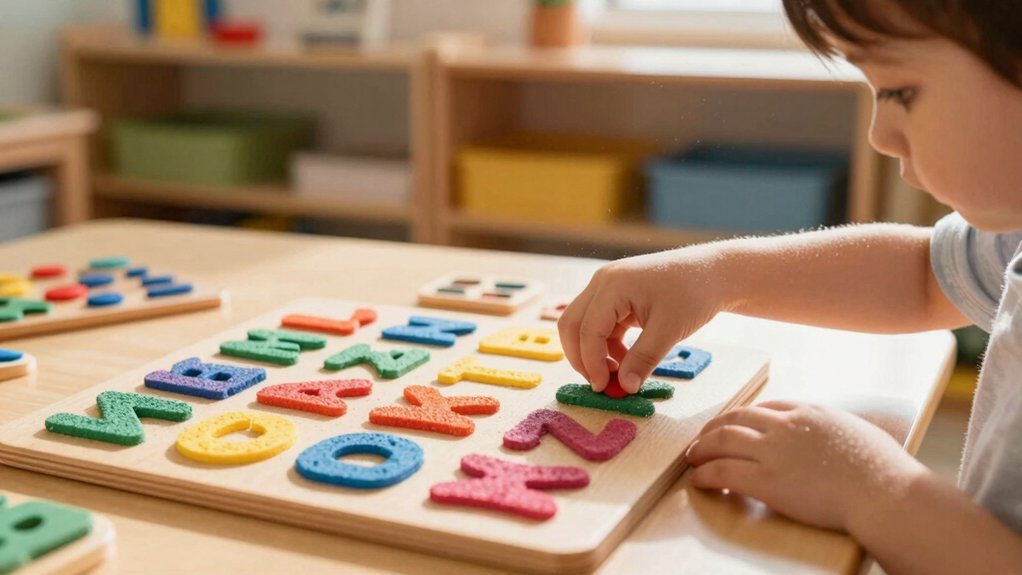 sandpaper letters build reading skills