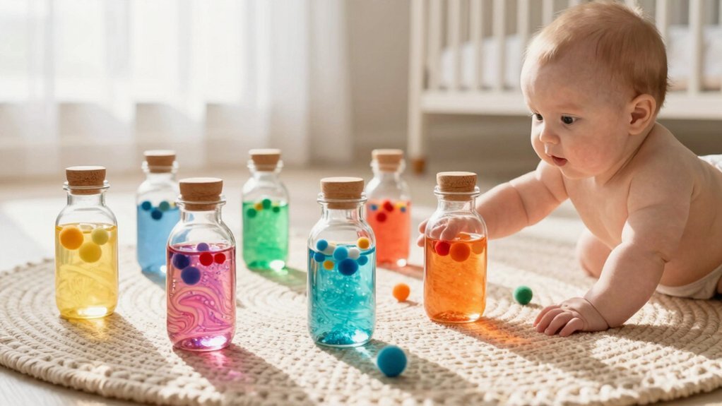 sensory bottles for development