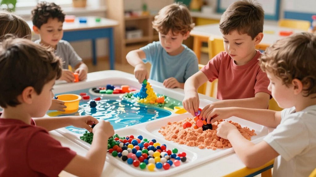 sensory tables enhance early learning